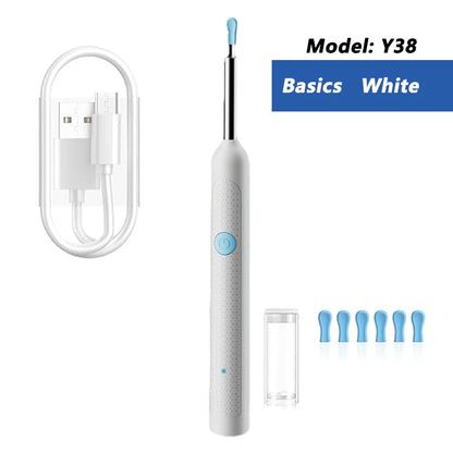 Otoskop USB z Kamerą - Wizualizator do Czyszczenia Uszu z LED